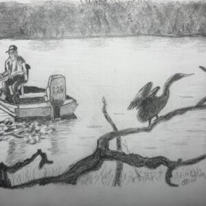 “Two Fishermen”. Lake Hunter Lakeland, Florida